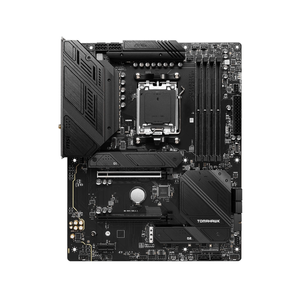 MSI Motherboard MAG B650 Tomahawak WIFI DDR5 For AMD view 2